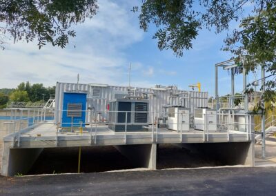 La Régie des Eaux du Pays d’Aix inaugure son unité de valorisation de Biogaz à la Station d’épuration d’Aix-la-Pioline.