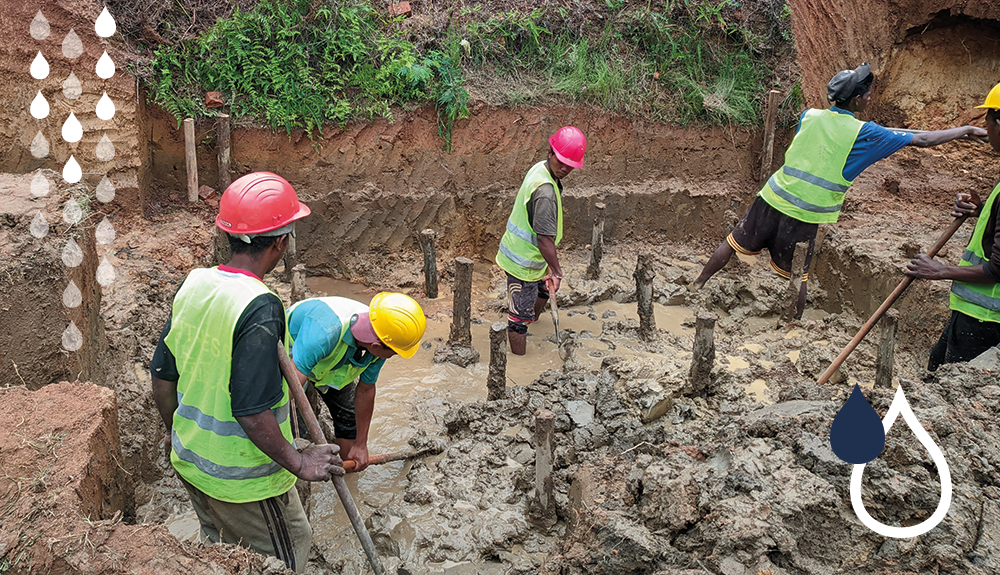 Projet d’alimentation en eau d’une école à Madagascar