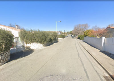 Réhabilitation et sécurisation des réseaux du Chemin du Pouchon à Coudoux