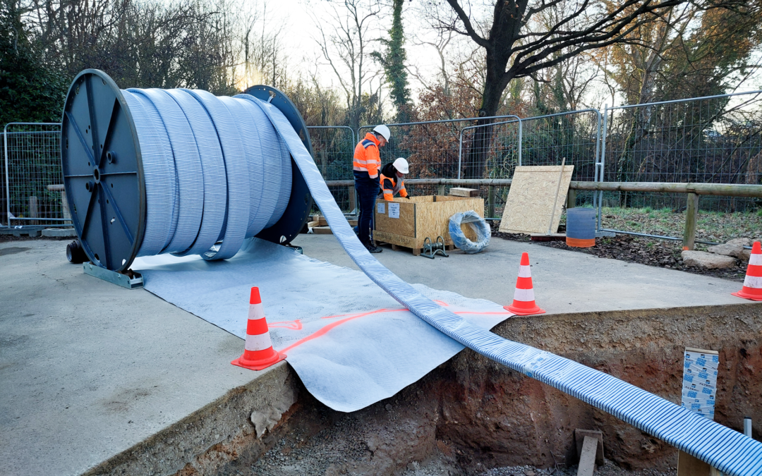 Chantier de sécurisation de la distribution de l&rsquo;eau potable à Vitrolles