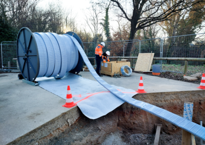 Chantier de sécurisation de la distribution de l&rsquo;eau potable à Vitrolles