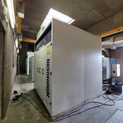surpresseurs de la station d'épuration de Vitrolles