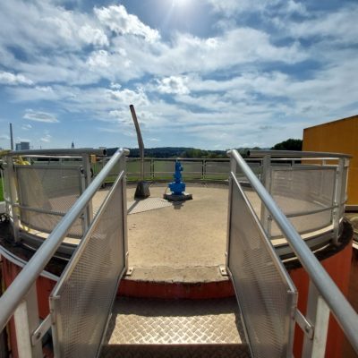 Dessableur-déshuileur, station d'épuration de Gardanne