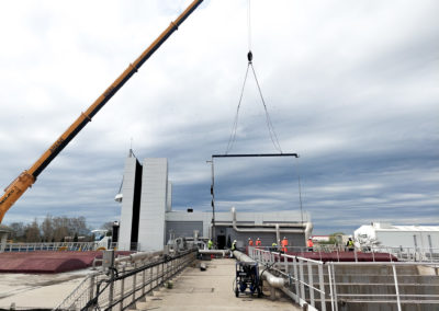 Modernisation de la station d&rsquo;épuration de Vitrolles : rampes d’aération et agitateurs